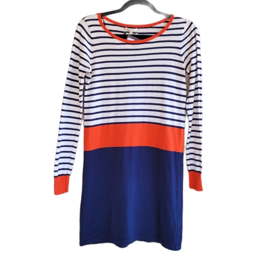 Massimo Dutti - Silk Blend Striped Dress